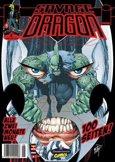 Cover Art for THE SAVAGE DRAGON