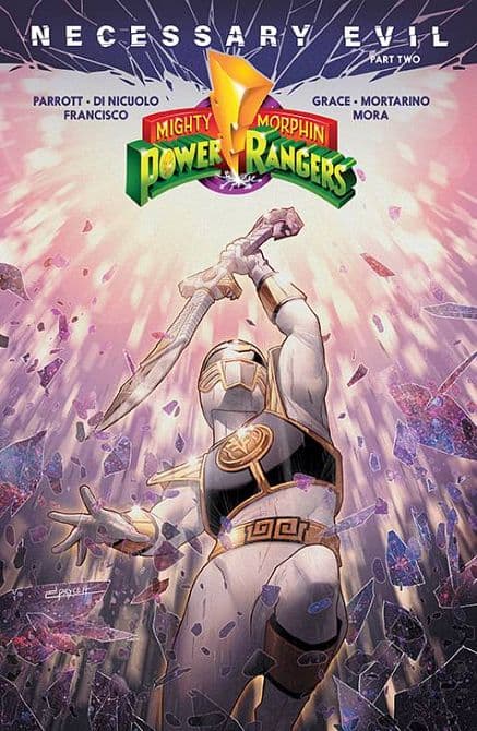 Cover Art for MIGHTY MORPHIN POWER RANGERS NECESSARY EVIL TP VOL 02