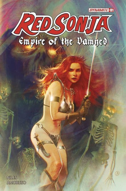 Cover Art for RED SONJA EMPIRE DAMNED