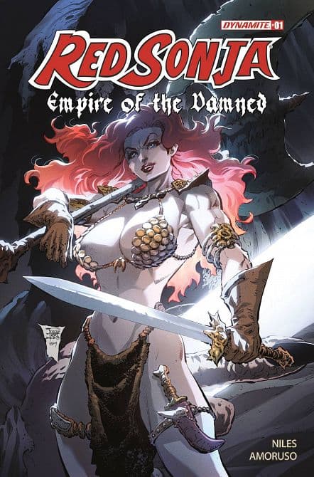Cover Art for RED SONJA EMPIRE DAMNED