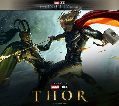 Cover Art for MARVEL STUDIOS INFINITY SAGA THOR ART OF MOVIE HC