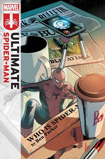 Cover Art for ULTIMATE SPIDER-MAN