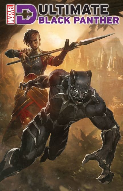 Cover Art for ULTIMATE BLACK PANTHER