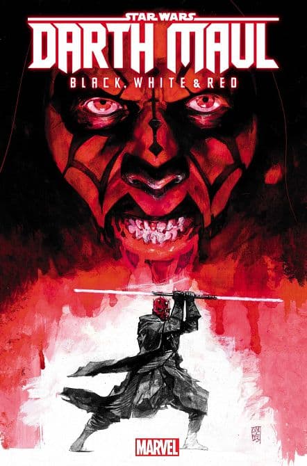 Cover Art for STAR WARS DARTH MAUL BLACK WHITE RED