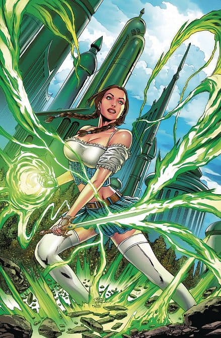 Cover Art for OZ FALL OF EMERALD CITY
