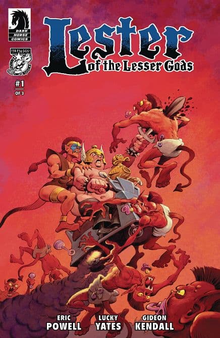 Cover Art for LESTER OF LESSER GODS
