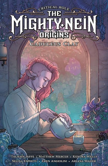 Cover Art for CRITICAL ROLE MIGHTY NEIN ORIGINS CADUCEUS CLAY HC