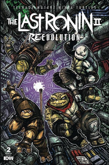 Cover Art for TMNT THE LAST RONIN II RE EVOLUTION