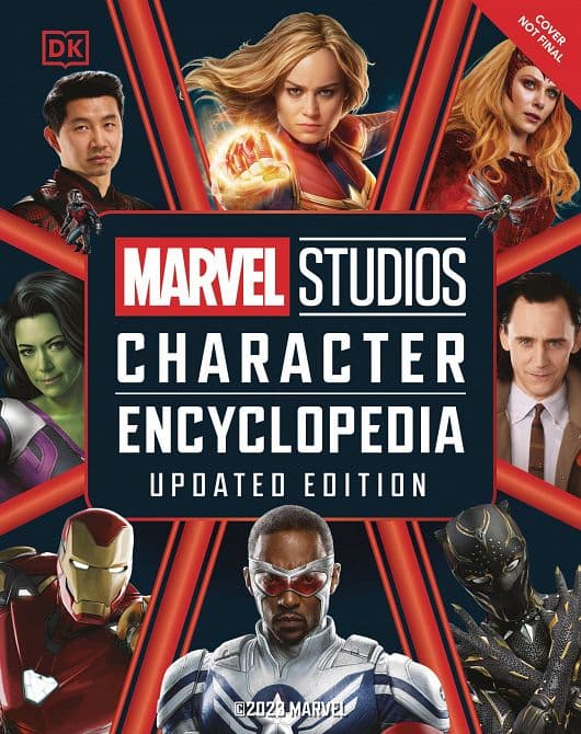 Cover Art for MARVEL STUDIOS CHARACTER ENCYCLOPEDIA HC
