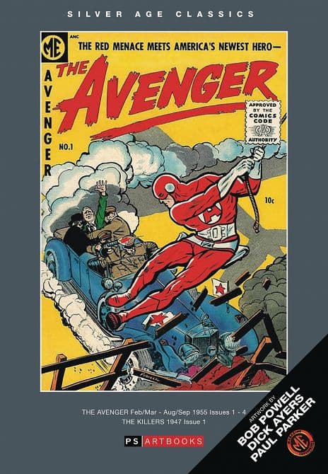 Cover Art for SILVER AGE CLASSICS THE AVENGER HC