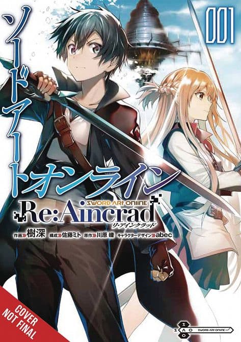 Cover Art for SWORD ART ONLINE RE AINCRAD GN VOL 01