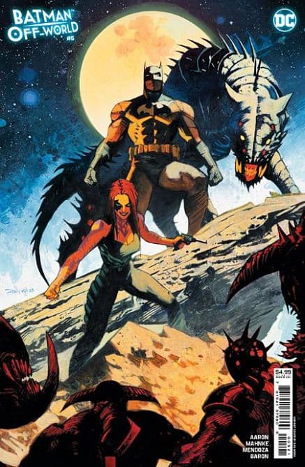 Cover Art for BATMAN OFF-WORLD