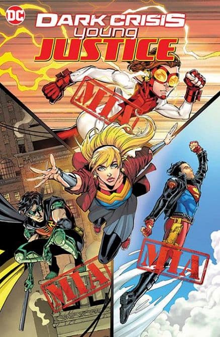 Cover Art for DARK CRISIS YOUNG JUSTICE TP