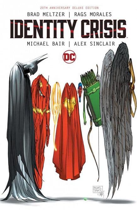 Cover Art for IDENTITY CRISIS 20TH ANNIVERSARY DELUXE EDITION HC BOOK MARKET MICHAEL TURNER COVER