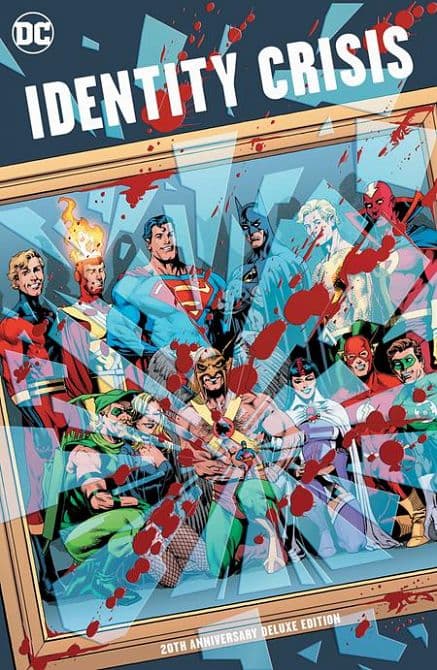 Cover Art for IDENTITY CRISIS 20TH ANNIVERSARY DELUXE EDITION HC DIRECT MARKET EXCLUSIVE RAGS MORALES VARIANT COVER