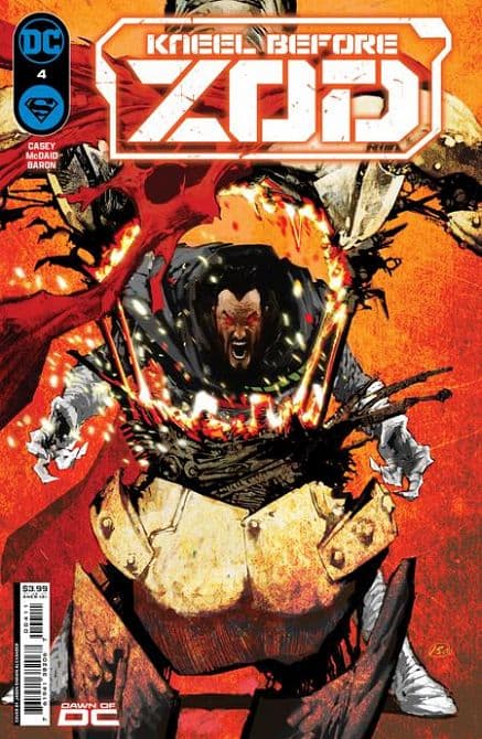 Cover Art for KNEEL BEFORE ZOD