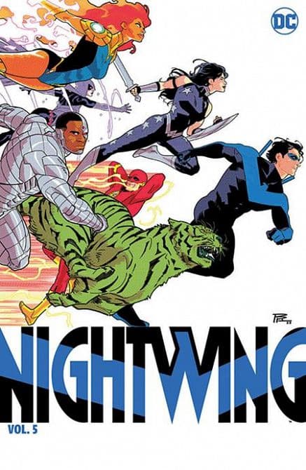 Cover Art for NIGHTWING ( 2021 ) HC VOL 05 TIME OF THE TITANS