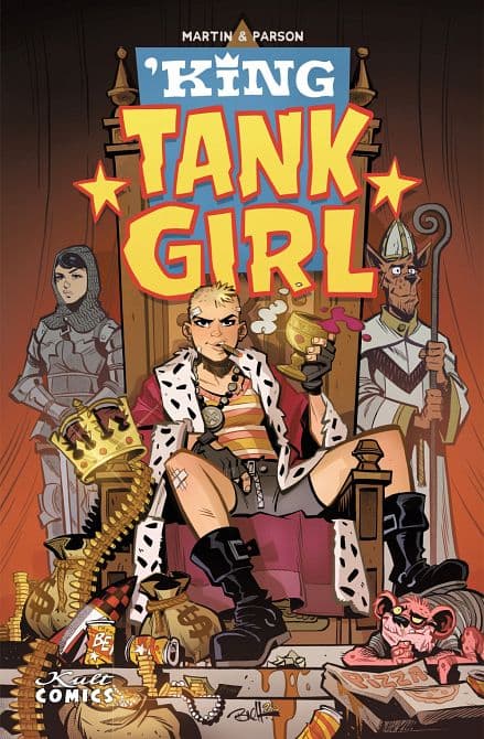 Cover Art for TANK GIRL: KING