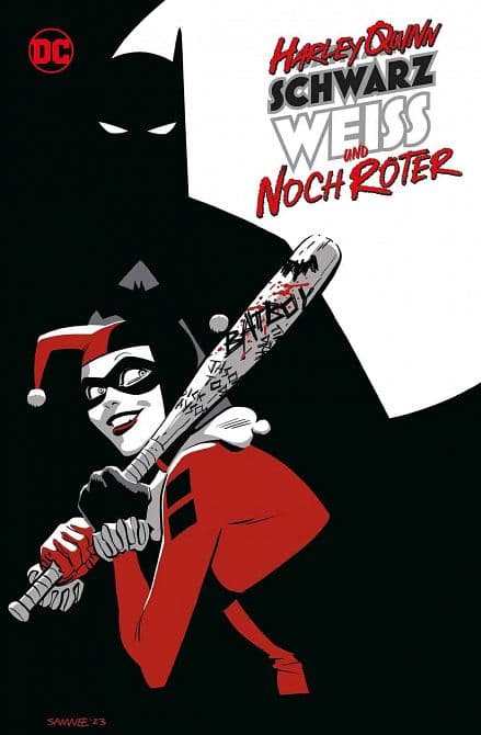 Cover Art for HARLEY QUINN: SCHWARZ, WEISS UND NOCH RÖTER ( SC )