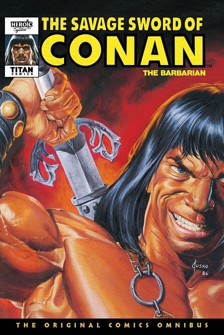 SAVAGE SWORD CONAN ORIGINAL OMNI REG EDITION HC VOL 09