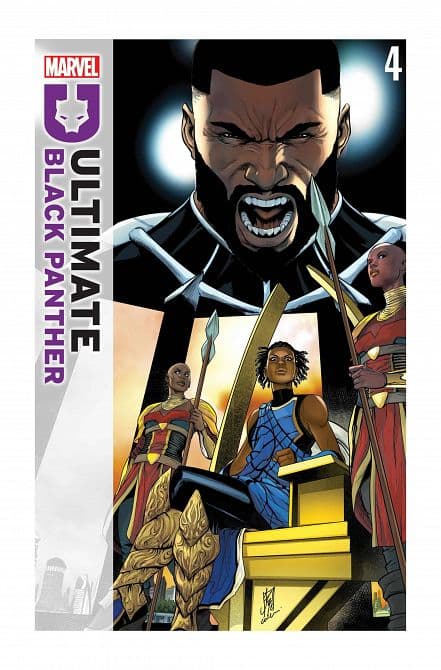 Cover Art for ULTIMATE BLACK PANTHER