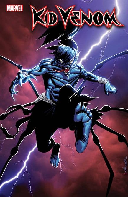 Cover Art for KID VENOM