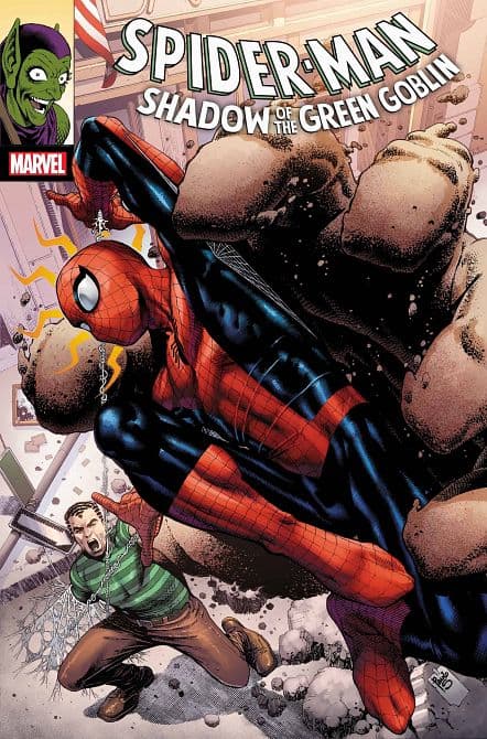 Cover Art for SPIDER-MAN SHADOW OF GREEN GOBLIN