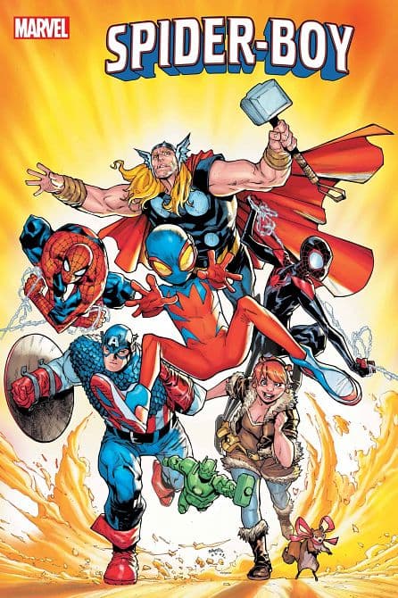Cover Art for SPIDER-BOY