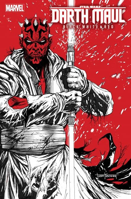 Cover Art for STAR WARS DARTH MAUL BLACK WHITE RED