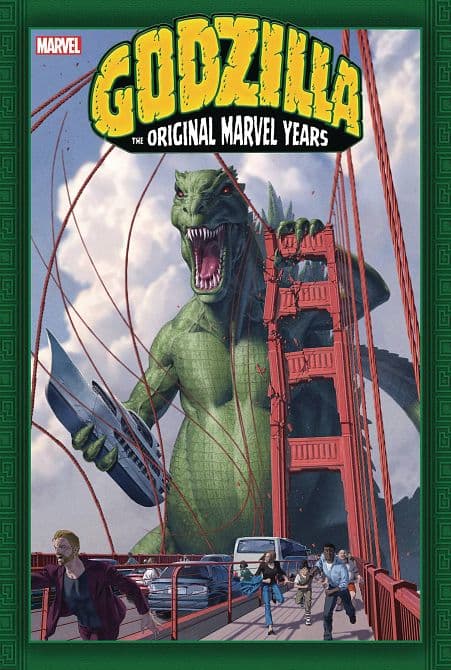 Cover Art for GODZILLA ORIGINAL MARVEL YEARS OMNIBUS HC
