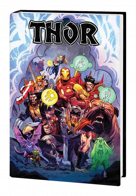 Cover Art for THOR BY CATES KLEIN OMNIBUS HC DM VARIANT