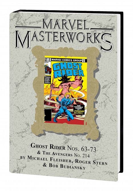 Cover Art for MARVEL MASTERWORKS GHOST RIDER HC VOL 06 DM VARIANT