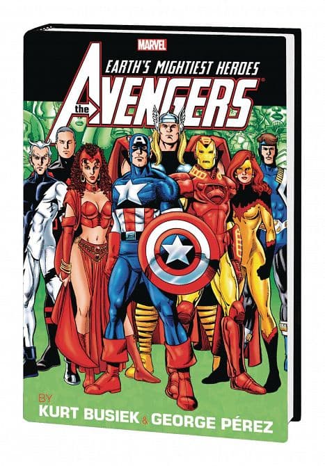 Cover Art for AVENGERS BUSIEK PEREZ OMNIBUS HC VOL 02 NEW PTG