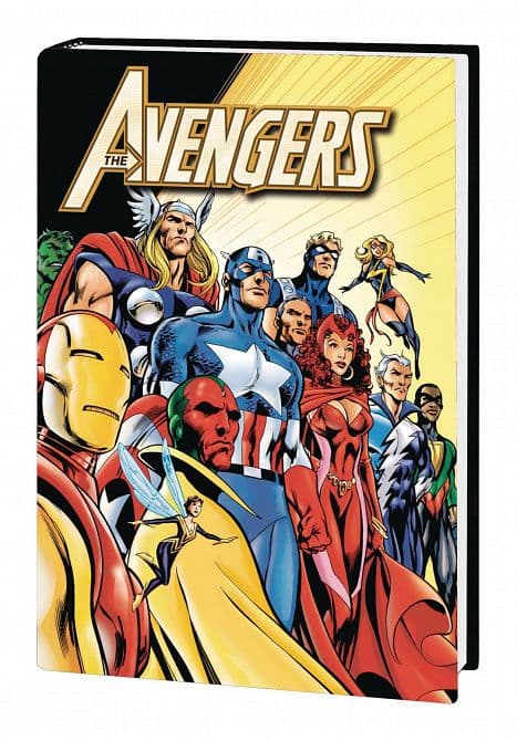 Cover Art for AVENGERS BUSIEK PEREZ OMNIBUS HC VOL 02 DAVIS NEW PTG DM VARIANT
