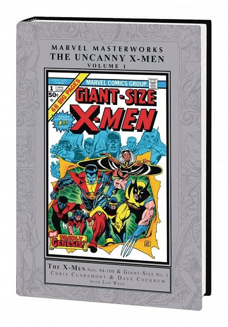Cover Art for MARVEL MASTERWORKS UNCANNY X-MEN HC #1 DM VARIANT