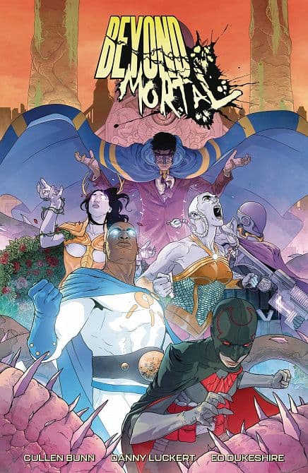 Cover Art for BEYOND MORTAL TP