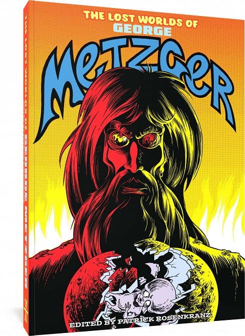 Cover Art for FANTAGRAPHICS UNDERGROUND LOST WORLDS OF GEORGE METZGER TP