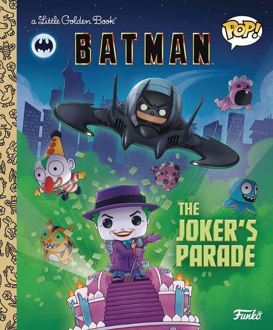 FUNKO DC BATMAN JOKERS PARADE LITTLE GOLDEN BOOK HC