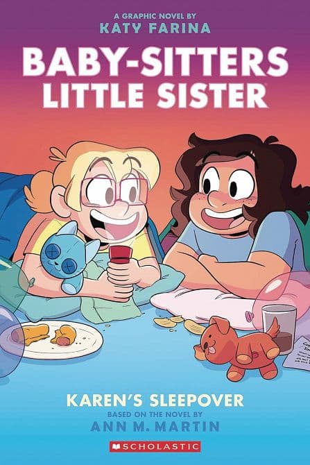 Cover Art for BABY SITTERS LITTLE SISTER GN VOL 08 KARENS SLEEPOVER