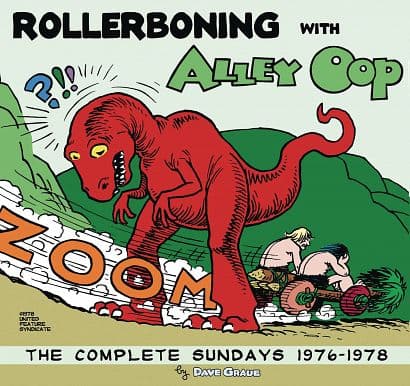 Cover Art for ROLLERBONING WITH ALLEY OOP TP COMPLETE SUNDAYS 1976-1978