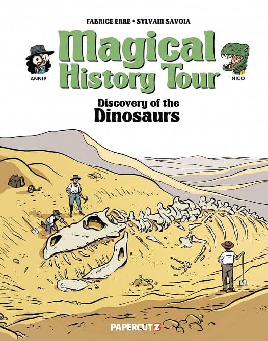 Cover Art for MAGICAL HISTORY TOUR GN VOL 15 DINOSAURS