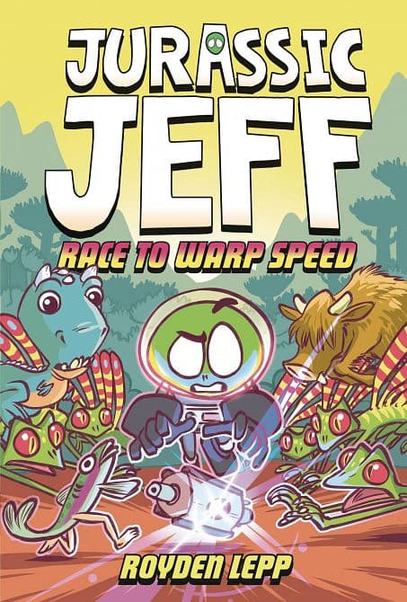 Cover Art for JURASSIC JEFF HC VOL 02 RACE TO WARP SPEED