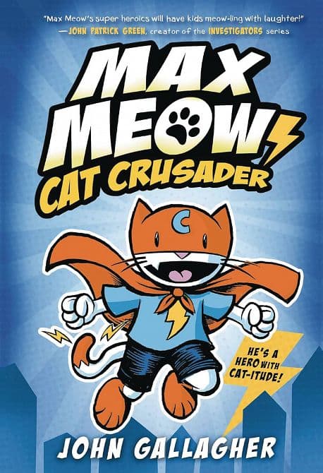 Cover Art for MAX MEOW CAT CRUSADER GN VOL 01 NEW PTG