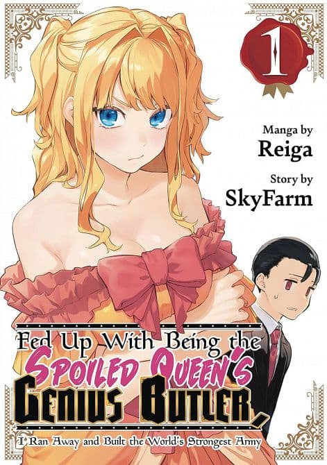 Cover Art for FED UP WITH BEING QUEENS GENIUS BROTHER GN VOL 01
