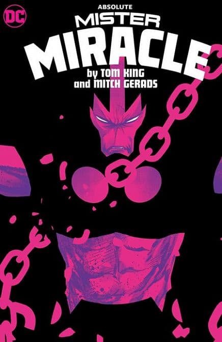 Cover Art for ABSOLUTE MISTER MIRACLE BY TOM KING AND MITCH GERADS HC