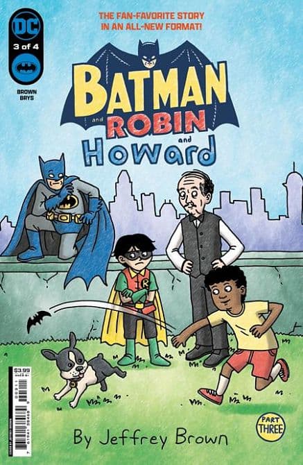 Cover Art for BATMAN AND ROBIN AND HOWARD