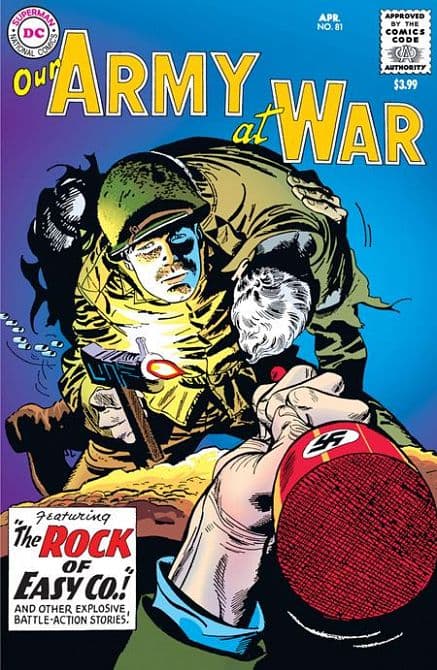 Cover Art for OUR ARMY AT WAR FACSIMILE EDITION