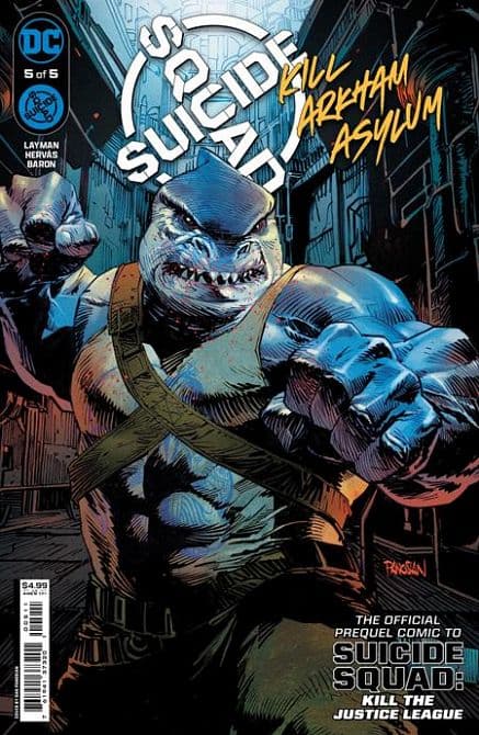 Cover Art for SUICIDE SQUAD KILL ARKHAM ASYLUM