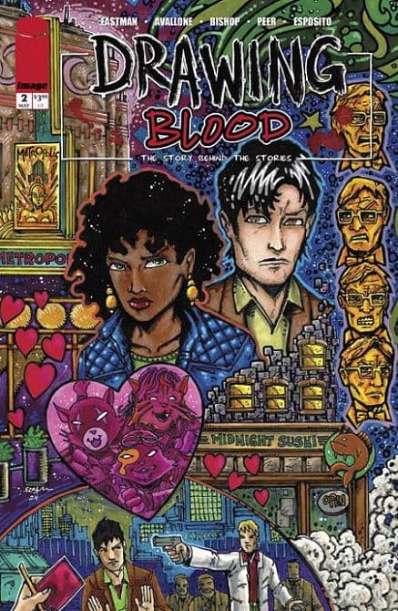 Cover Art for DRAWING BLOOD