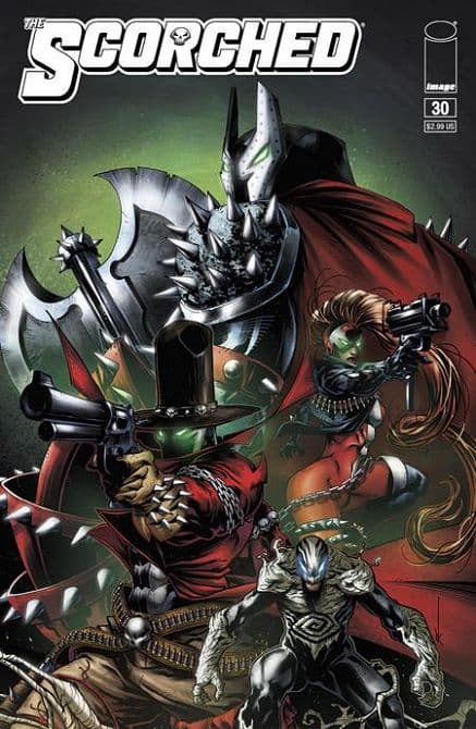 Cover Art for SPAWN SCORCHED